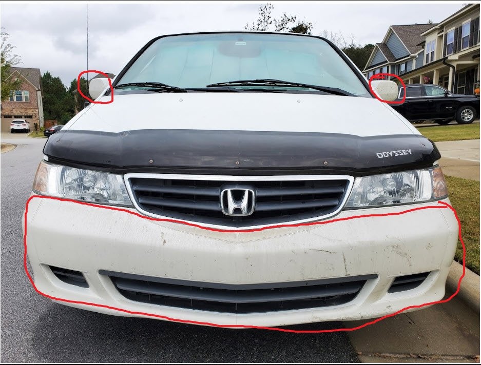 Painted front bumper that come shipped folded ? eg. MBI Auto, PaintNShip,  etc. ?