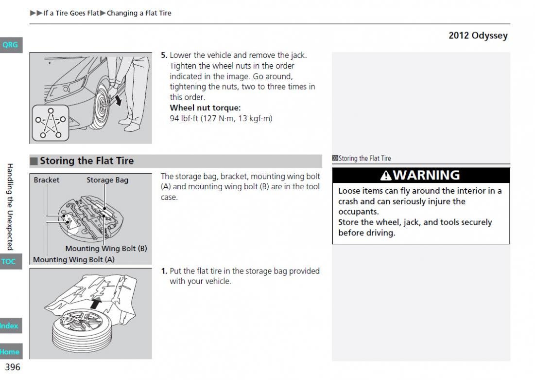 Lug Nut Torque Chart 2011