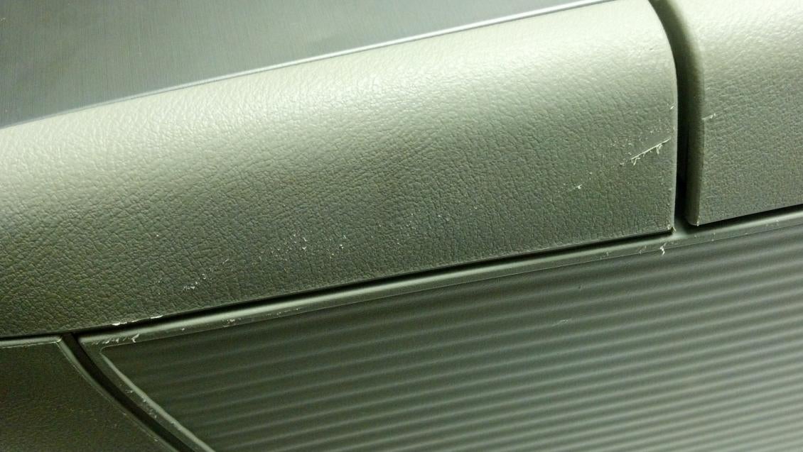 Interior Plastic Scratch Repair Diy How To Honda Odyssey